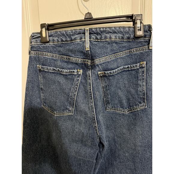 Old navy Extra High Rise sky High Wide Leg Jean, Size 2, Loose Fit - Picture 5 of 7